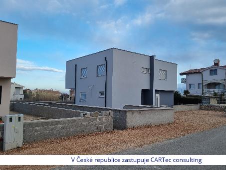 VRSI / ZUKVE - Prodej poloviny dvojdomu - mezonetového apartmánu se zahradou  - 400 m od moře