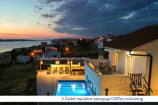 RAŽANAC / RTINA - Prodej luxusního rekreačního domu - 250 m od moře