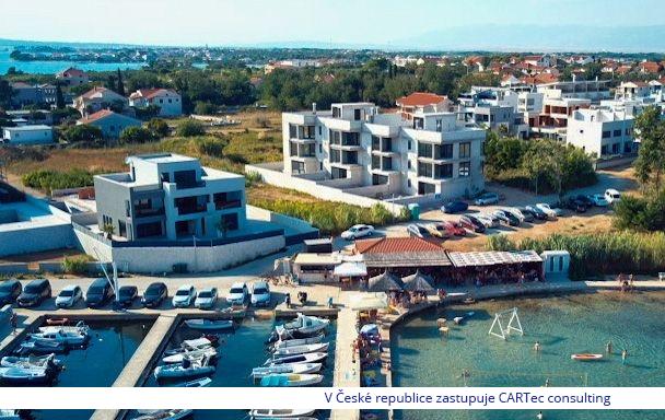 PRIVLAKA - Prodej mezonetových apartmánů v novostavbě - 50 m od moře