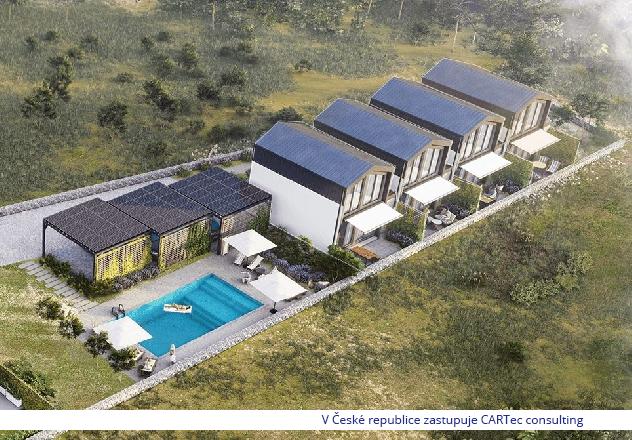 NIN / ZATON - Prodej moderních řadových domů  - 1500 m od moře