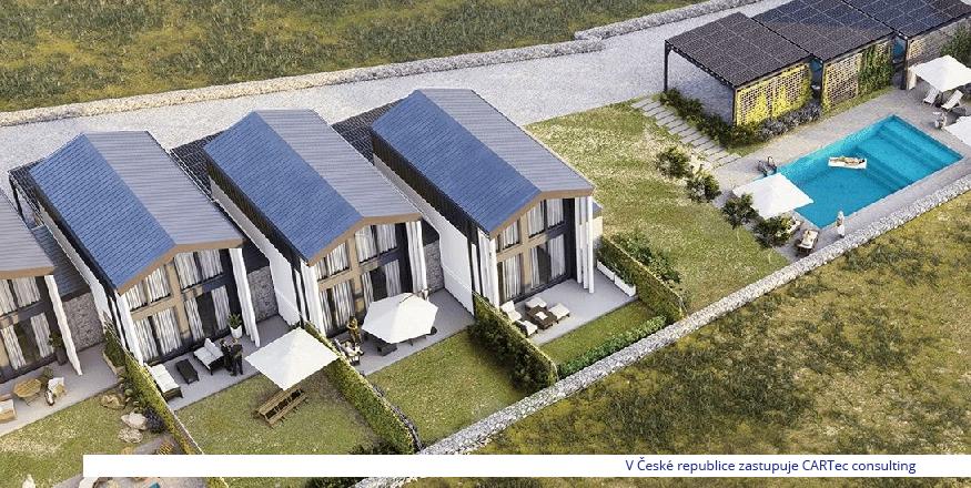 NIN / ZATON - Prodej moderních řadových domů  - 1500 m od moře