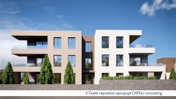 VRSI / MULO - Prodej apartmánu se 2 ložnicemi s terasami, 85 m2 - vzdáleno 650 m od moře NOVINKA!!!