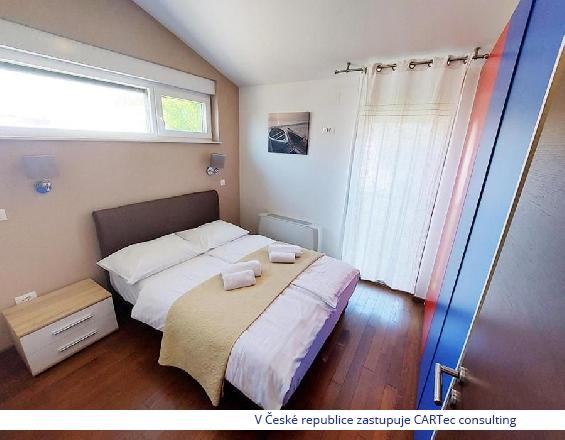 NIN - Prodej krásných zařízených apartmánů se dvěma ložnicemi nedaleko písečné pláže - 140 m od moře - NOVINKA!!!