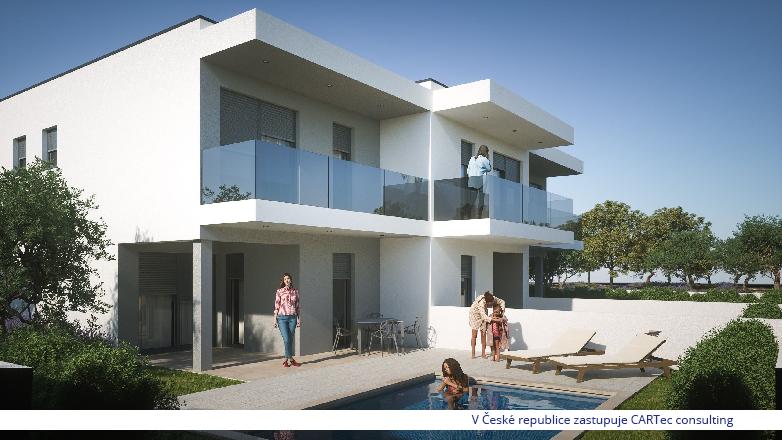 VRSI / MULO - Prodej řadového domu - 700 m od moře a pláže