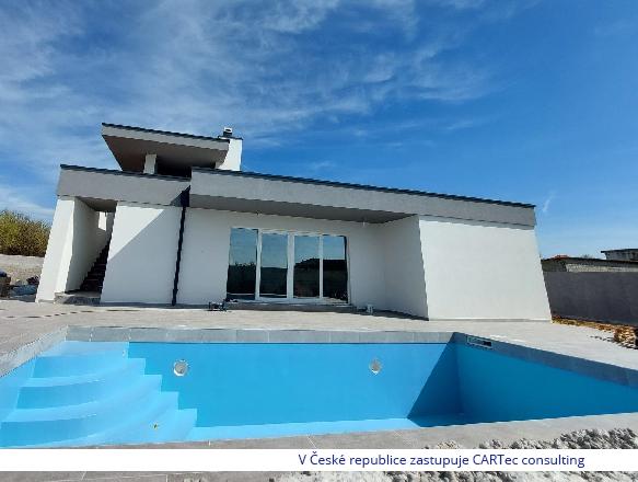 VRSI - Prodej domu s bazénem ve výstavbě - 2 km od moře