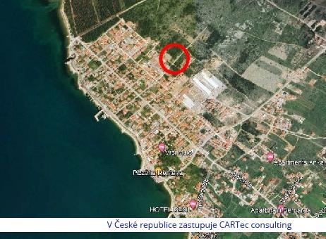 VRSI / MULO - Prodej stavebního pozemku se stavebním povolením a projektem - 400 m od moře !!!