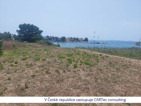 NIN / ZATON -  Prodej stavebního pozemku jen 20 m od moře