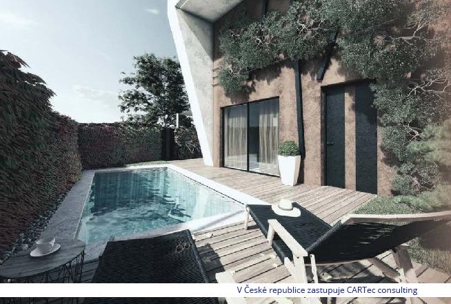 NIN - Prodej luxusního apartmánu v novostavbě s vlastním bazénem - 300 m od moře